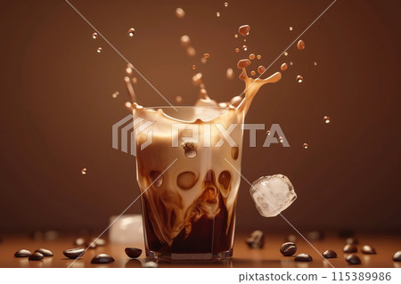 aromatic iced latte aromatic iced latte 115389986
