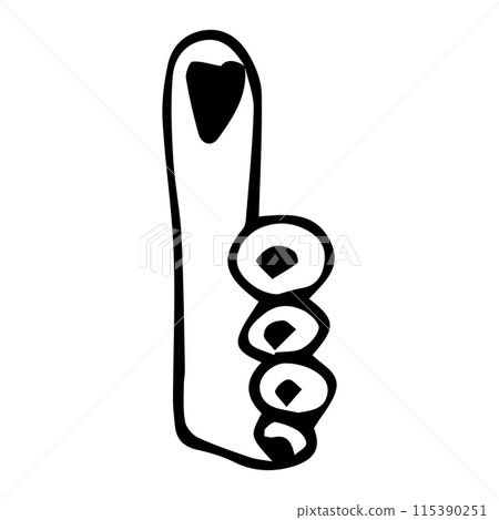 vector element is a compressed hand doodle illustration. astrology. vector element is a compressed hand doodle illustration. astrology. 115390251