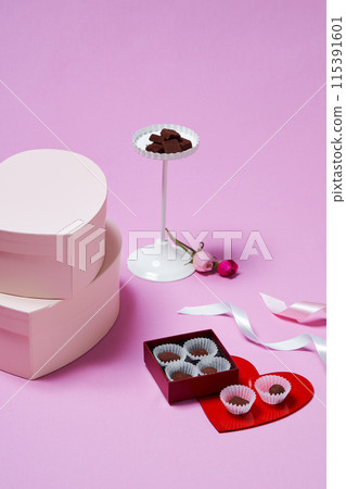 Sweet Handmade Chocolate Packaging Sweet Handmade Chocolate Packaging 115391601