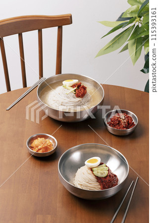 naengmyeon that's cool in summer naengmyeon that's cool in summer 115393161