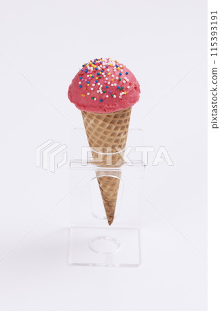 Summer cool ice cream dessert Summer cool ice cream dessert 115393191