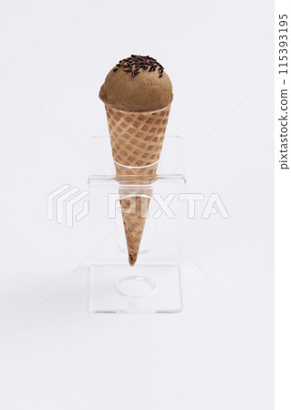 Summer cool ice cream dessert Summer cool ice cream dessert 115393195