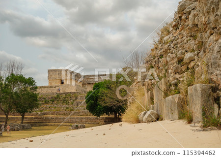 Uxmal mayan archaeological site in Yucatan Peninsula, Mexico Uxmal mayan archaeological site in Yucatan Peninsula, Mexico 115394462