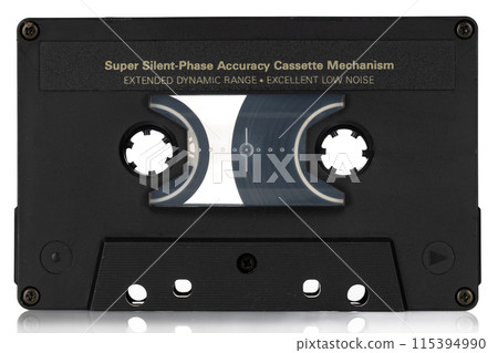 Black Cassette Tape with Extended Dynamic Range 115394990