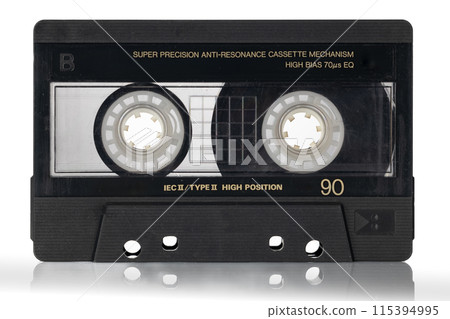 Black High Bias Audio Cassette Tape Black High Bias Audio Cassette Tape 115394995
