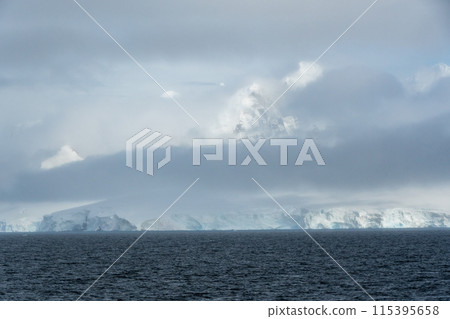 Antarctic landscape near Brabant Island Antarctic landscape near Brabant Island 115395658