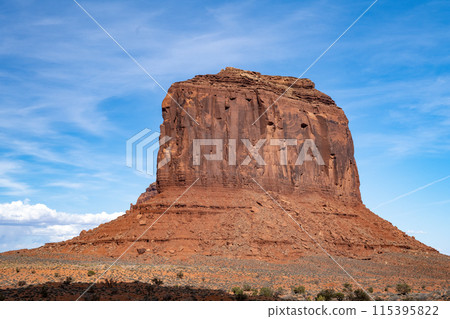 亞利桑那州紀念碑谷的壯麗景色 亞利桑那州紀念碑谷的壯麗景色 115395822