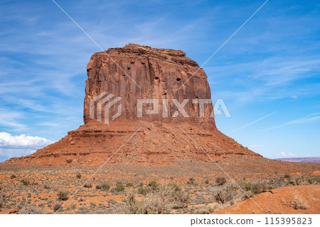 亞利桑那州紀念碑谷的壯麗景色 115395823