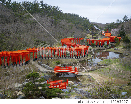 [青森郡] 高山稻荷神社的千本鳥居 115395907