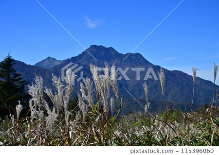 日本西部最高峰四國神山石槌山的秋天 日本西部最高峰四國神山石槌山的秋天 115396060