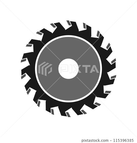 Saw icon logo design Saw icon logo design 115396385
