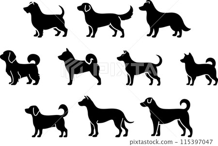 狗狗剪影 10 種設定 02 115397047