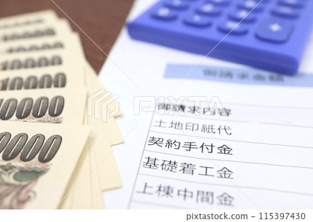 Bills for your home. Construction start-up fee, deposit, etc. Bills for your home. Construction start-up fee, deposit, etc. 115397430