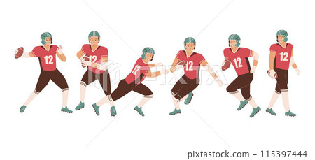 Collection of american football players 115397444