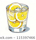 Lemon Chuhai with plenty of lemon 115397466