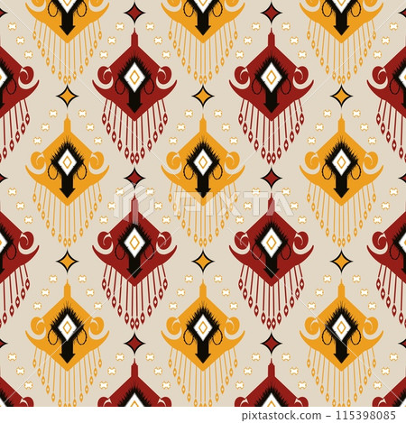 Discover the rich and vibrant world of American ethnic fabric patterns, characterized by striking red and yellow tones. These patterns, deeply rooted in cultural heritage, offer a distinctive Discover the rich and vibrant world of American ethnic fabric patterns, characterized by striking red and yellow tones. These patterns, deeply rooted in cultural heritage, offer a distinctive 115398085