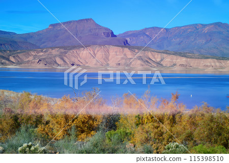 Blue Skies Roosevelt Lake Arizona Blue Skies Roosevelt Lake Arizona 115398510