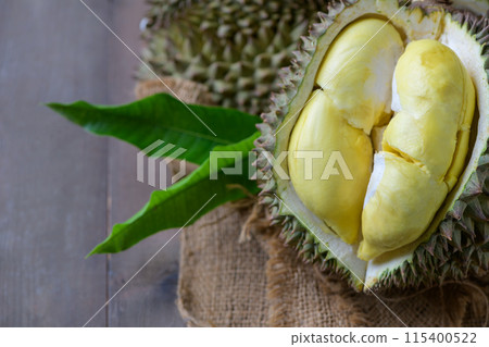 lava Durian Sisaket, it is grown in an ancient volcanic area, 115400522