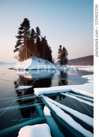 Majestic Frozen Landscapes and Glacial Wonders Majestic Frozen Landscapes and Glacial Wonders 115401556