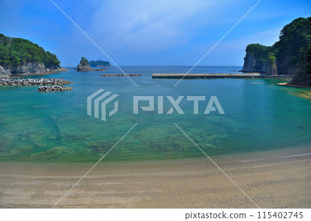 東北/淨土濱地區/高古濱海灘，深受當地人喜愛的美麗海灘，與繁忙的淨土濱海灘形成鮮明對比 - 岩手縣宮古市 (6) 115402745