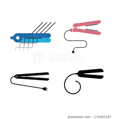 Hair Straightener icon 115403187