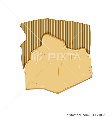 texture torn cardboard cartoon vector illustration texture torn cardboard cartoon vector illustration 115403509