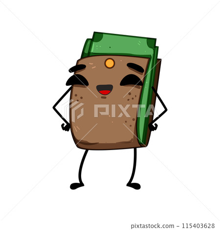 happy purse character cartoon vector illustration happy purse character cartoon vector illustration 115403628