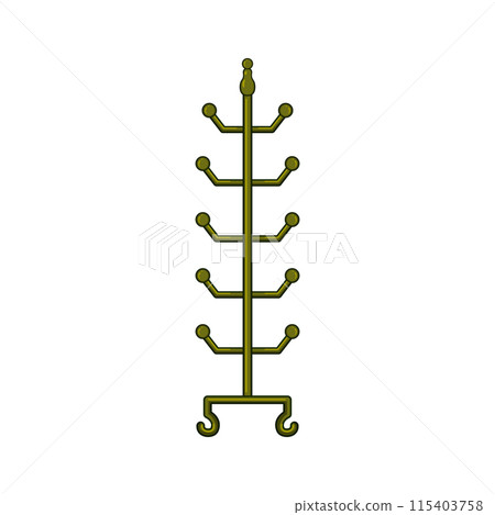 fashion hat stand cartoon vector illustration fashion hat stand cartoon vector illustration 115403758