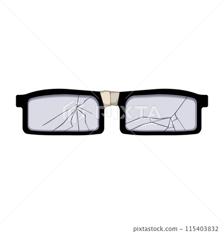 black geek glasses cartoon vector illustration black geek glasses cartoon vector illustration 115403832