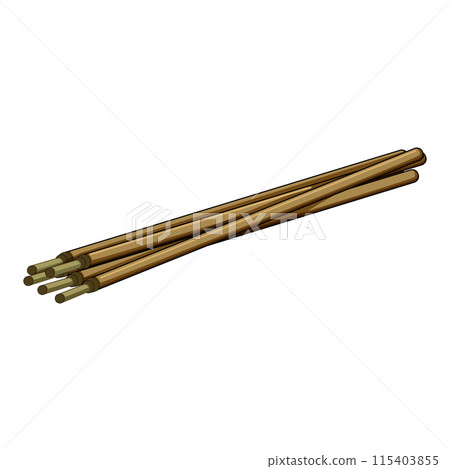 steel electrodes welding cartoon vector illustration 115403855