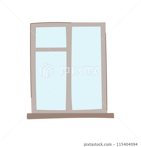 light window frame cartoon vector illustration light window frame cartoon vector illustration 115404094