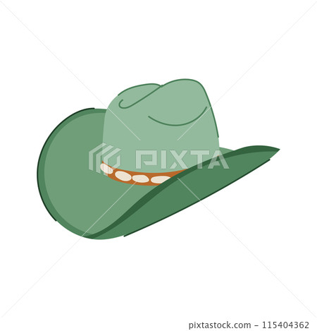 cowboy cowgirl hat cartoon vector illustration cowboy cowgirl hat cartoon vector illustration 115404362