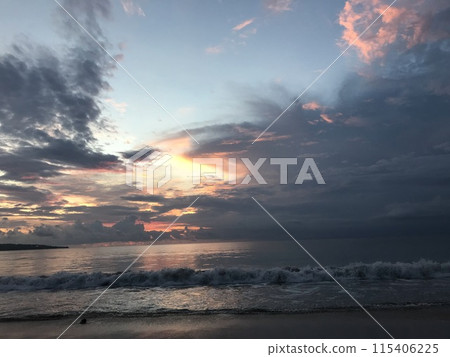 beautiful view from the window of the plane beautiful view from the window of the plane 115406225