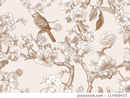 Seamless pattern, background. Vector illustration 115408433