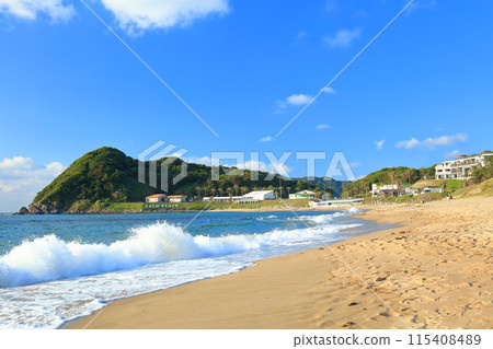 [福岡縣] 陽光明媚的糸島二見浦海岸 115408489