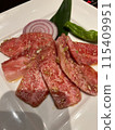 Delicious premium yakiniku kalbi 115409951