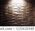 Wood tile wall background photo downlight background material 115410340