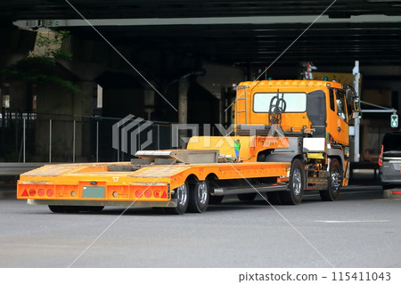Trailer truck image 115411043