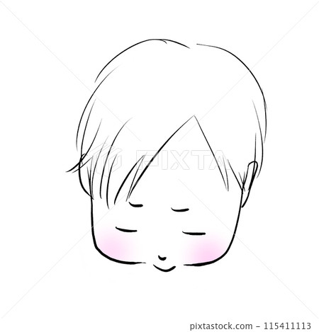 Looking down baby 115411113