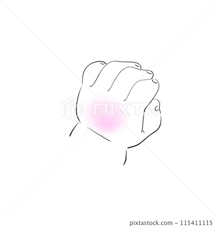 1歲的手 115411115