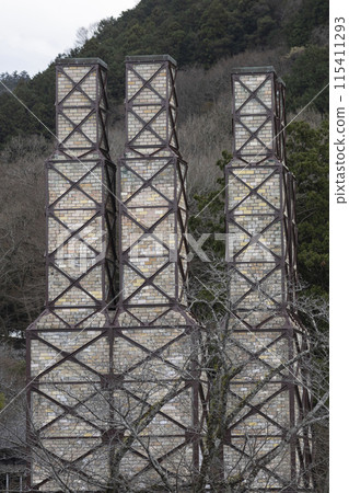 位於靜岡縣伊豆之國的韭山反射爐 位於靜岡縣伊豆之國的韭山反射爐 115411293