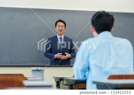 Preparatory school teacher student 115412253