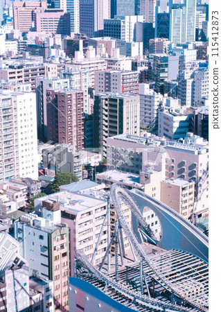 從上方看東京城市景觀 115412873