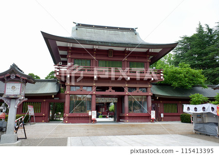 茨城縣笠間稻荷神社/萬世太平門 115413395