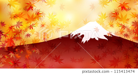 Autumn leaves autumn background 115413474