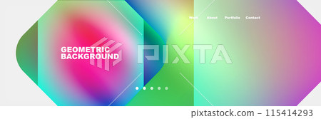 Square internet web page design template. Vector Illustration For Wallpaper, Banner, Background, Card, Book Illustration, landing page Square internet web page design template. Vector Illustration For Wallpaper, Banner, Background, Card, Book Illustration, landing page 115414293
