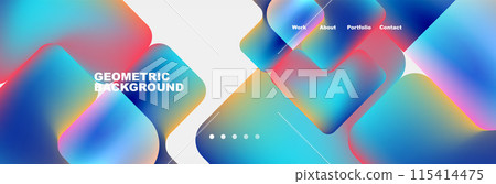 Teal Liquid color background design for Landing page site. Fluid gradient shapes composition. Futuristic design posters. Eps10 vector. Teal Liquid color background design for Landing page site. Fluid gradient shapes composition. Futuristic design posters. Eps10 vector. 115414475