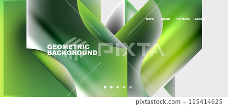 Glassmorphism geometric abstract background. Vector Illustration For Wallpaper, Banner, Background, Card, Book Illustration, landing page Glassmorphism geometric abstract background. Vector Illustration For Wallpaper, Banner, Background, Card, Book Illustration, landing page 115414625