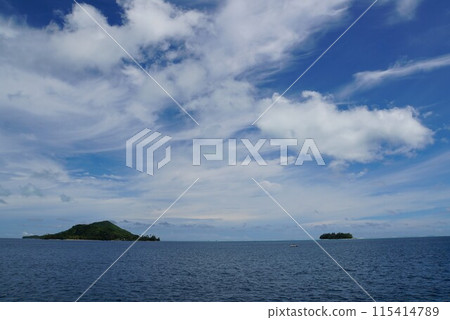 Bora Bora landscape Bora Bora landscape 115414789