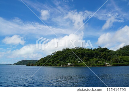 Bora Bora landscape Bora Bora landscape 115414793